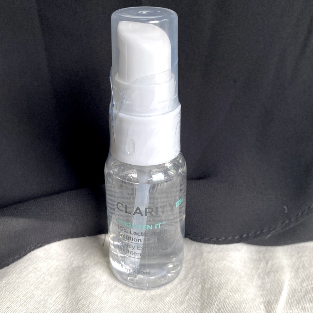 Clarity Rx Brighten It 10% Lactic Acid Solution, 2 oz Bottle - New